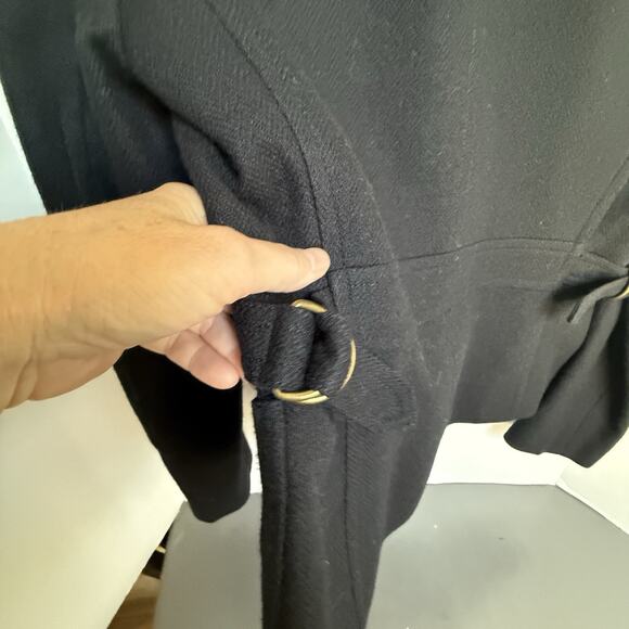 J Crew Women’s Wool Blazer Size 4 Short Navy Cinch‎ Waist - Picture 13 of 13